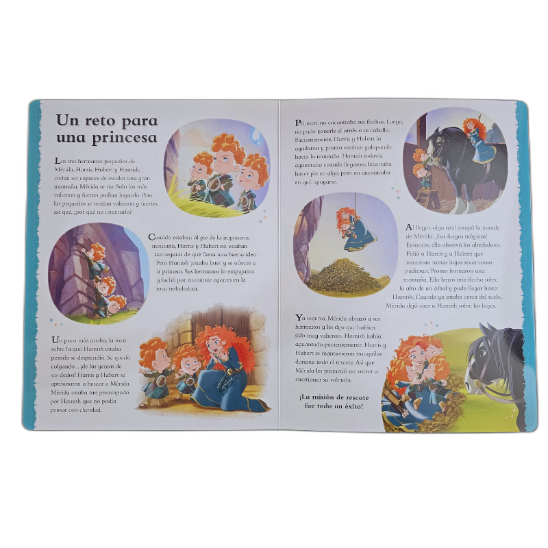 LIBRO HISTORIAS CON FIGURAS DISNEY PRINCESAS - SIGUIENDO SUS SUEÑOS - Image 3