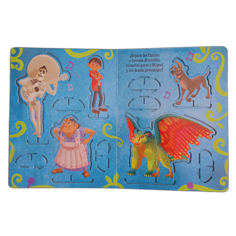 LIBRO HISTORIAS CON FIGURAS DISNEY COCO - UN MUNDO FASCINANTE - Image 3