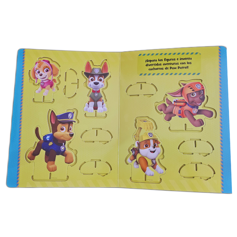 LIBRO HISTORIAS CON FIGURAS PAW PATROL: UN NUEVO AMIGO - Image 4