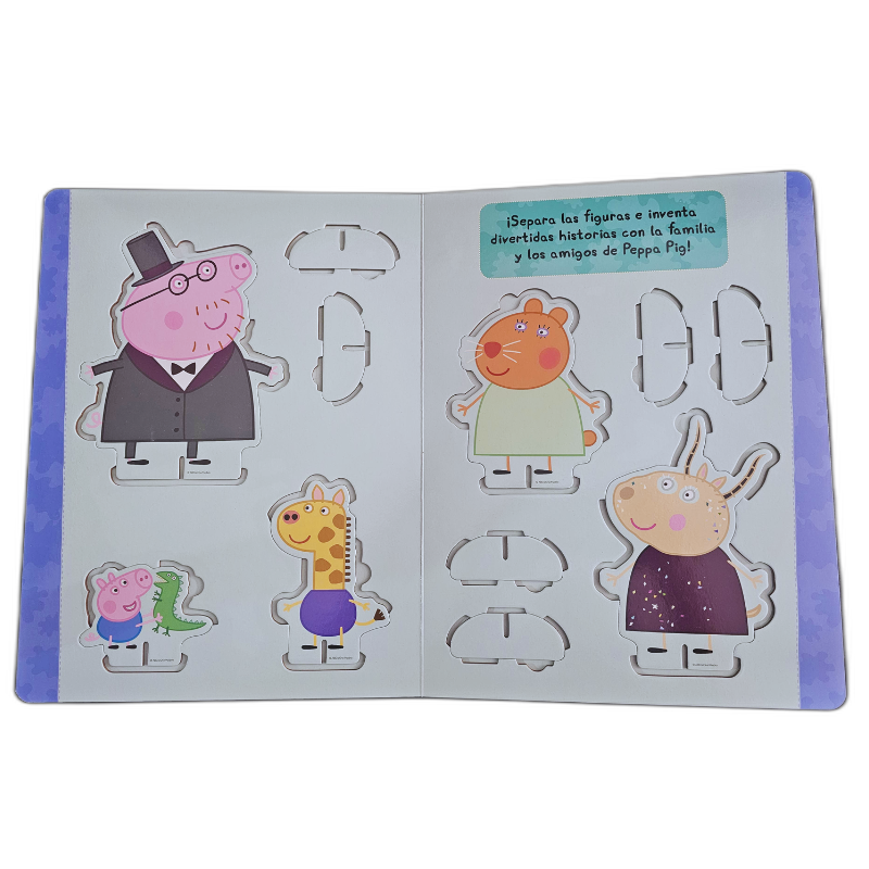 LIBRO HISTORIAS CON FIGURAS PEPPA PIG - ¡A FESTEJAR! - Image 4