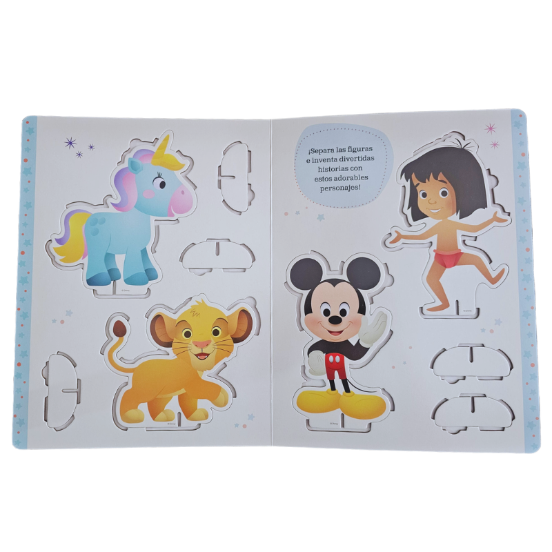LIBRO HISTORIAS CON FIGURAS DISNEY BABY - AMIGOS ADORABLES - Image 4