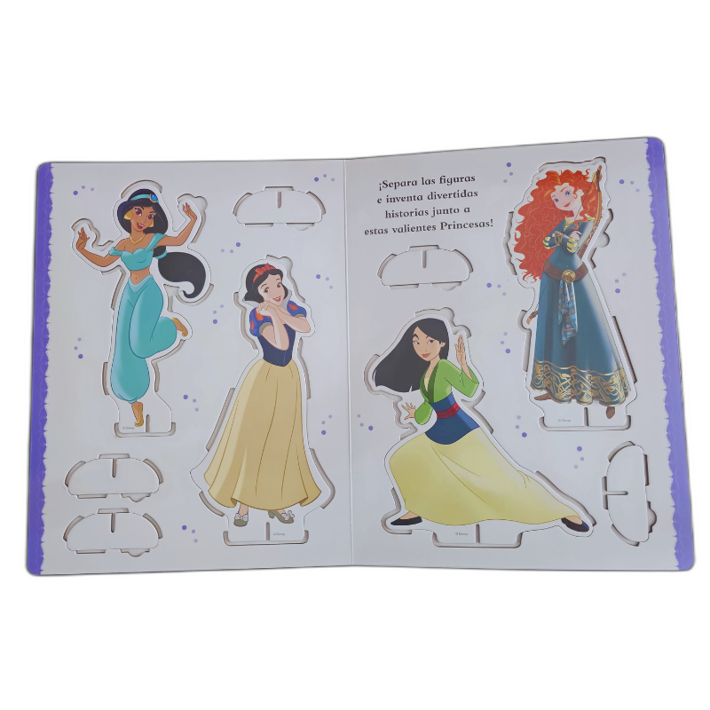 LIBRO HISTORIAS CON FIGURAS DISNEY PRINCESAS - SIGUIENDO SUS SUEÑOS - Image 4