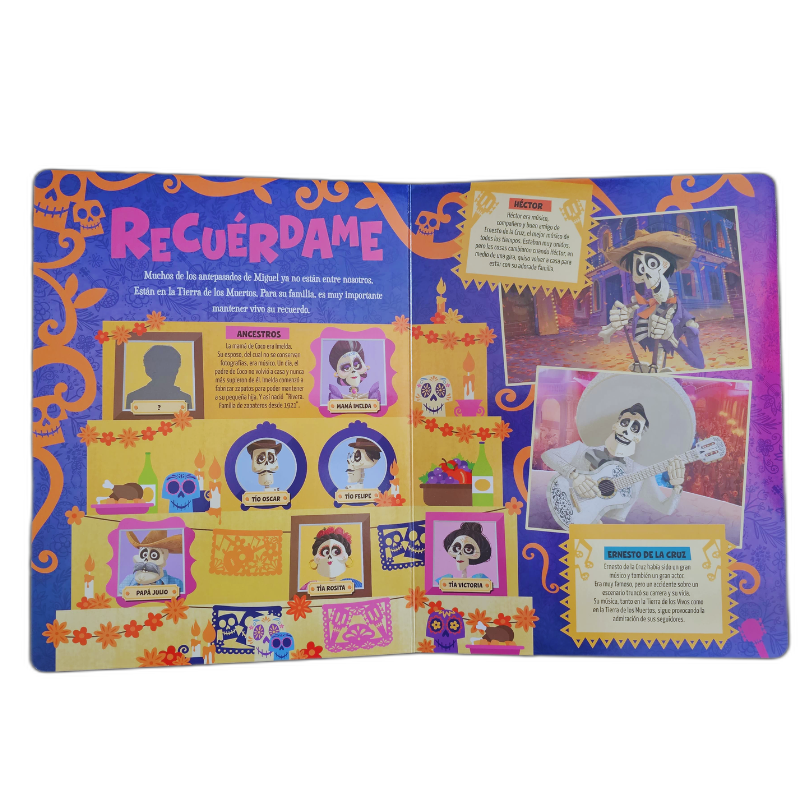 LIBRO HISTORIAS CON FIGURAS DISNEY COCO - UN MUNDO FASCINANTE - Image 4