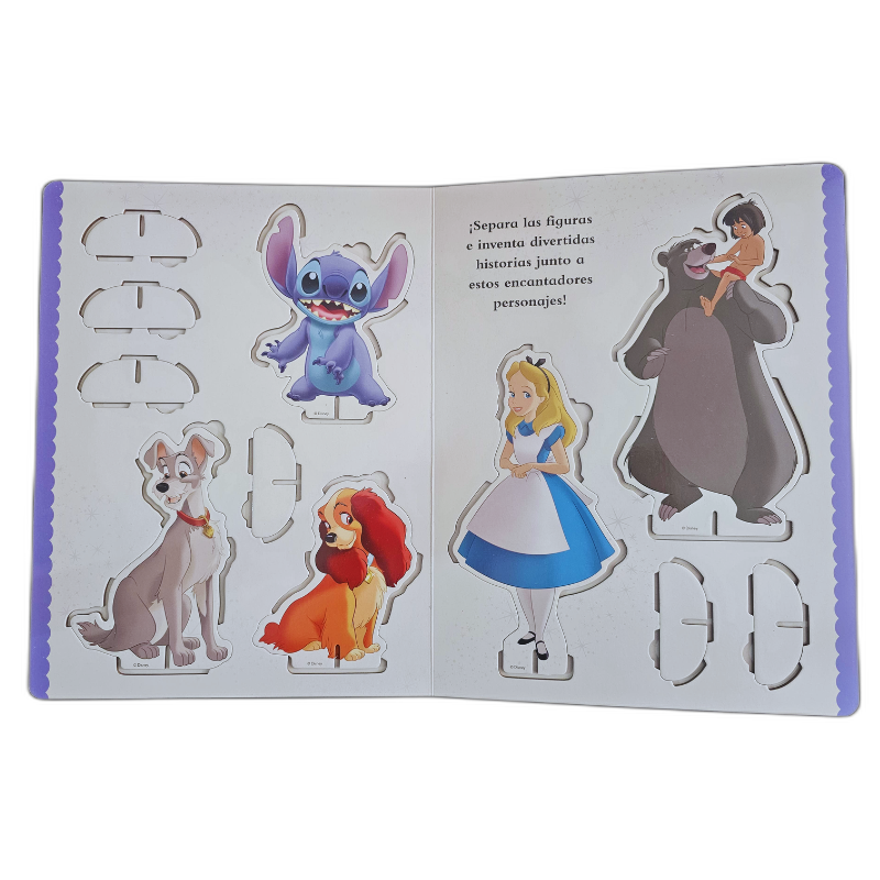 LIBRO HISTORIAS CON FIGURAS DISNEY CLASICOS: ENCUENTROS MAGICOS - Image 4