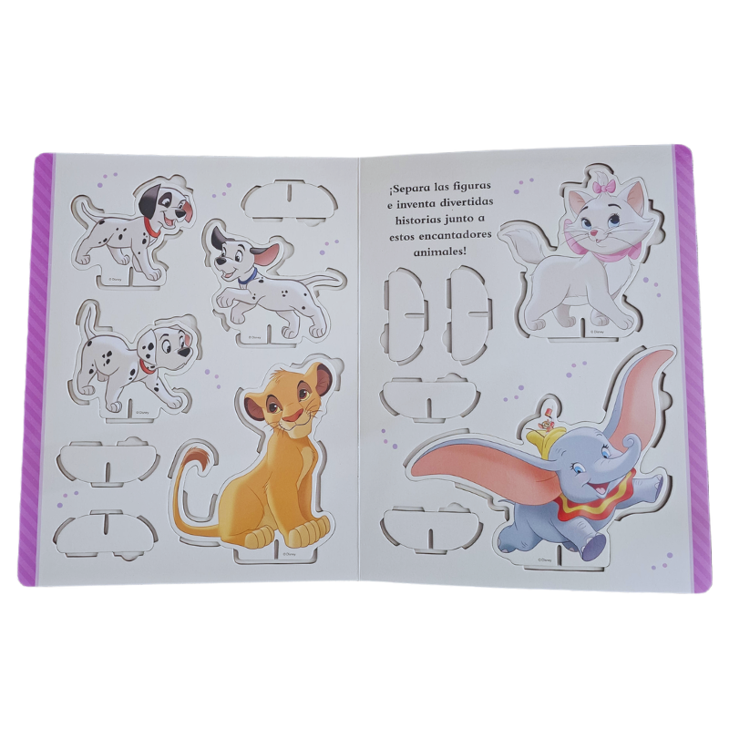 LIBRO HISTORIAS CON FIGURAS DISNEY ANIMALES - GRANDES AMIGOS - Image 4