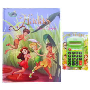 LIBRO DE ACTIVIDADES HADAS TINKER BELL + CALCULADORA
