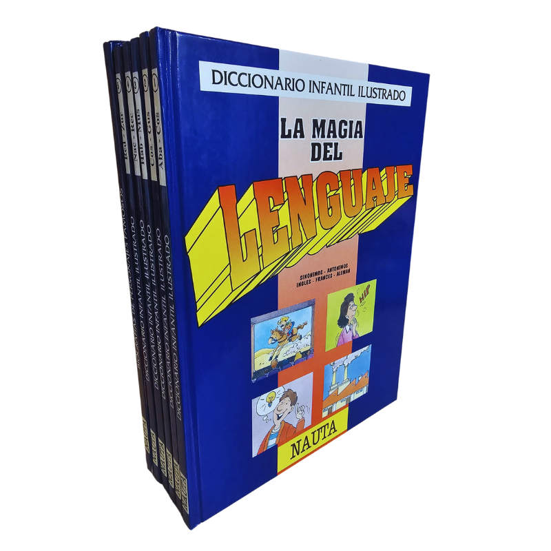 DICCIONARIO INFANTIL ILUSTRADO: LA MAGIA DEL LENGUAJE 6 TOMOS