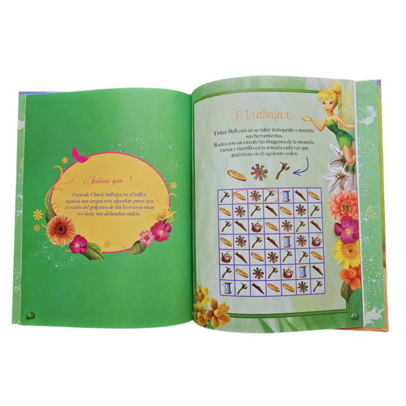 LIBRO DE ACTIVIDADES HADAS TINKER BELL + CALCULADORA - Image 3