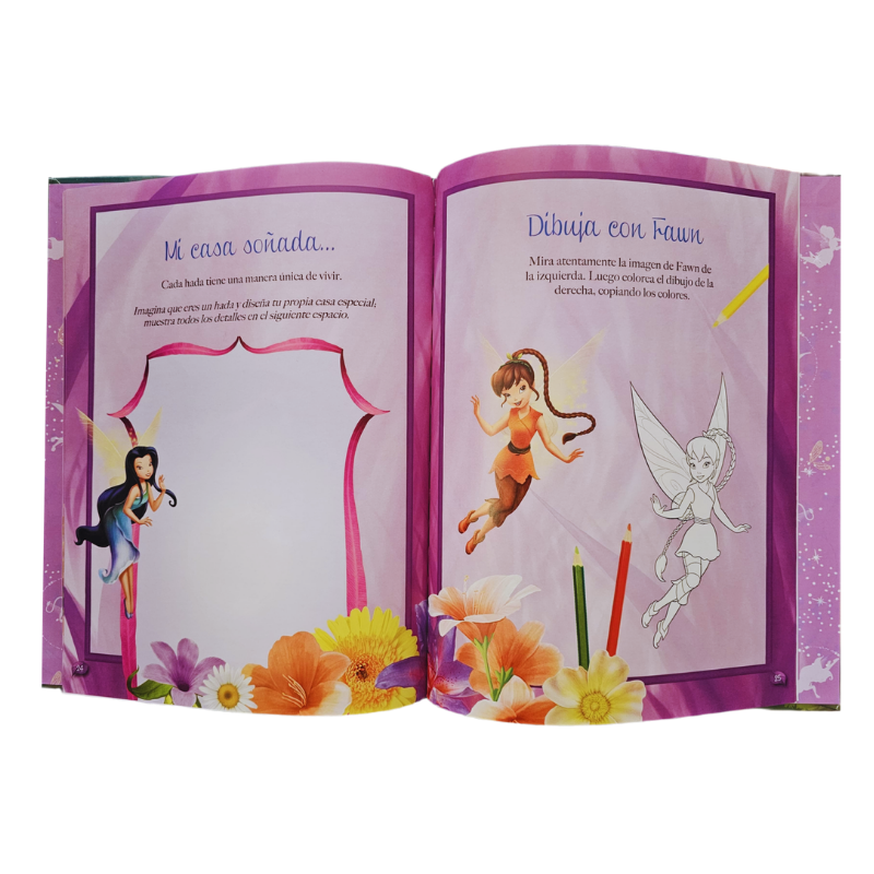 LIBRO DE ACTIVIDADES HADAS TINKER BELL + PLUMONES - Image 4