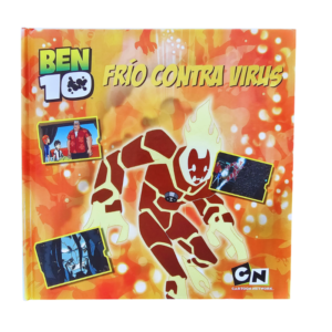 LIBRO INFANTIL BEN 10 FRIO CONTRA VIRUS